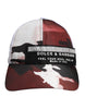 Dolce & Gabbana White Camouflage Print 6 Panels Baseball Cap