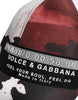 Dolce & Gabbana White Camouflage Print 6 Panels Baseball Cap
