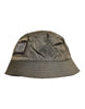Dolce & Gabbana Brown DG Plaque Wide Brim Bucket Hat
