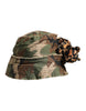 Dolce & Gabbana Multicolor Leopard Embellish Wide Brim Bucket Hat