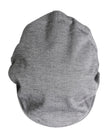 Dolce & Gabbana Gray Cotton Newsboy Capello Cabbie Hat