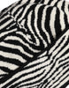 Dolce & Gabbana Black White Zebra Knitted Winter Beanie Hat