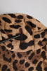 Dolce & Gabbana Brown Leopard Viscose Women Bucket Hat