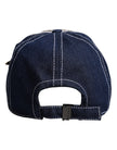 Dolce & Gabbana Blue Crystal Embellishment Baseball Cap