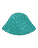 Dolce & Gabbana Green Cotton Crochet DG Logo Bucket Hat
