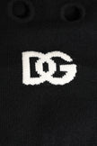 Dolce & Gabbana Black Cashmere Knitted Ski Mask Balaclava Hat
