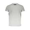 Plein Sport Gray Cotton Men T-Shirt