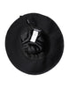 Dolce & Gabbana Black Cotton Wide Brim Bucket Hat