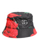 Dolce & Gabbana Multicolor DG Plaque Wide Brim Bucket Hat