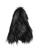 Dolce & Gabbana Black Acrylic Fur Womens Bucket Hat