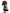 Dolce & Gabbana Black Red Stripes Lace Tulle Bucket Hat