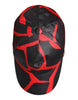 Dolce & Gabbana Red Black Lace Tulle Cotton Baseball Cap