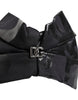 Dolce & Gabbana Black Nylon Stretch DG Logo Head Band Hat