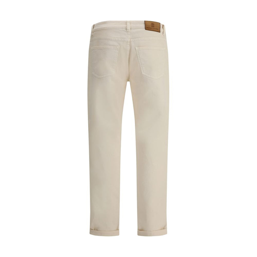 Brunello Cucinelli Jeans with turn-up hem