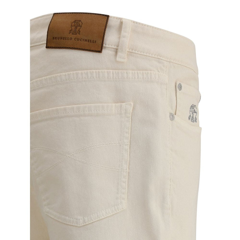 Brunello Cucinelli Jeans with turn-up hem