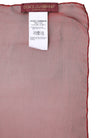 Dolce & Gabbana Red Silk Rectangle Women Wrap Shawl Scarf