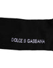 Dolce & Gabbana Black Cotton DG Logo Mid Calf Men Socks
