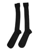 Dolce & Gabbana Black Viscose Logo Over The Calf Socks