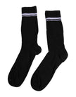 Dolce & Gabbana Black Cotton DG Logo Mid Calf Men Socks