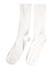 Dolce & Gabbana White Cotton Solid Mid Calf Men Socks