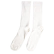 Dolce & Gabbana White Cotton Solid Mid Calf Men Socks