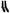 Dolce & Gabbana Black Cotton DG Logo Mid Calf Men Socks