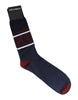 Dolce & Gabbana Blue Cotton Logo Mid Calf Men Socks