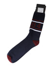 Dolce & Gabbana Blue Cotton Logo Mid Calf Men Socks
