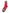 Dolce & Gabbana Red Cotton DG Logo Print Mid Calf Socks