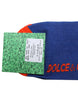 Dolce & Gabbana Blue Cotton DG Logo Print Mid Calf Socks