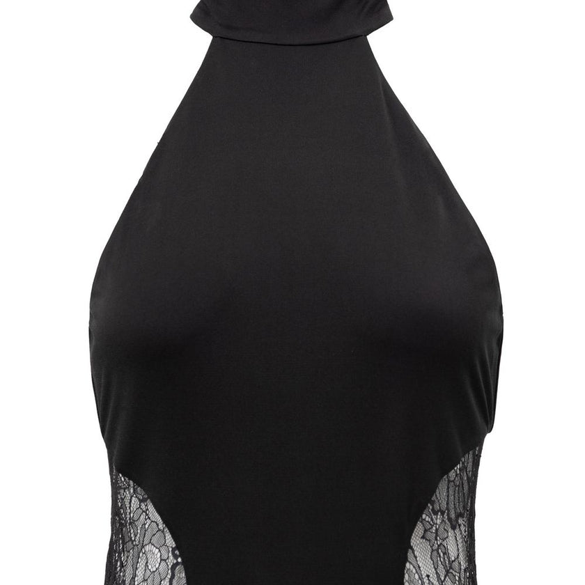 Retrofête Black Viscose Dress