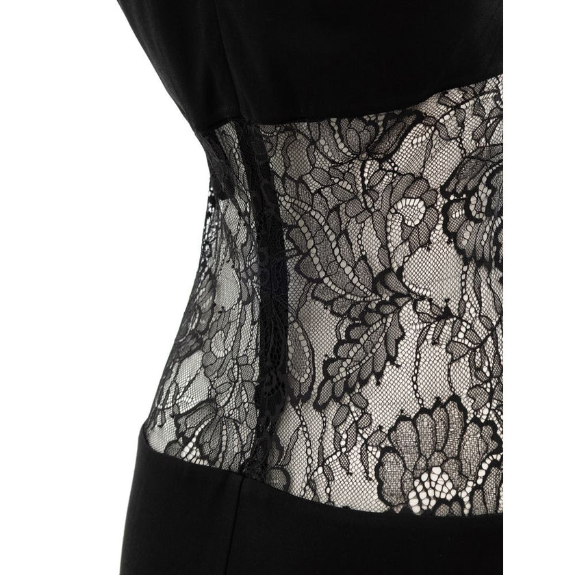 Retrofête Black Viscose Dress