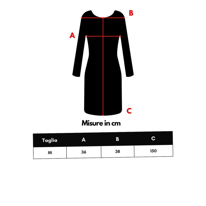 Retrofête Black Viscose Dress