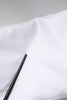 Dolce & Gabbana White Nylon Full Zip Cropped Bomber Jacket