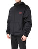 Dolce & Gabbana Black Polyester DG Hooded Full Zip Jacket