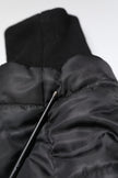 Dolce & Gabbana Black Hooded Parka Winter Men Coat Jacket