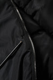 Dolce & Gabbana Black Hooded Parka Coat Winter Jacket