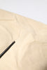 Dolce & Gabbana Beige Lambskin Full Zip Men Bomber Jacket