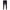 Dolce & Gabbana Black Wool Mid Waist Dress Pants