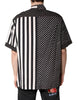 Dolce & Gabbana Black White Stripe Button Down Casual Shirt