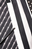 Dolce & Gabbana Black White Stripe Button Down Casual Shirt