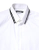 Dolce & Gabbana White Cotton GOLD Men Dress Formal Shirt