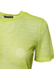 Dolce & Gabbana Green Nylon See Through Women Short Sleeves Top