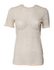 Dolce & Gabbana Ivory Nylon See Through Women Short Sleeves Top