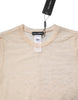 Dolce & Gabbana Ivory Nylon See Through Women Short Sleeves Top