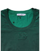 Dolce & Gabbana Green Cotton Round Neck Short Sleeves T-shirt