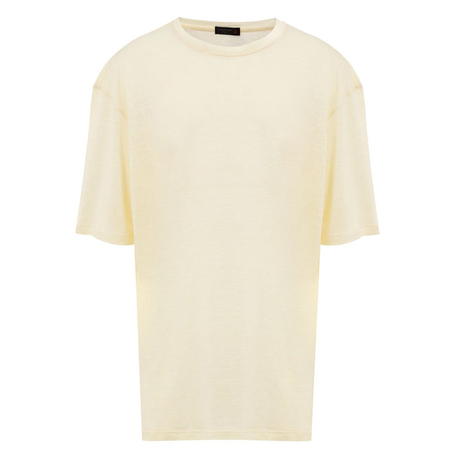 Corneliani Yellow Linen Clothing