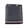 Tommy Hilfiger Blue Leather Men Wallet