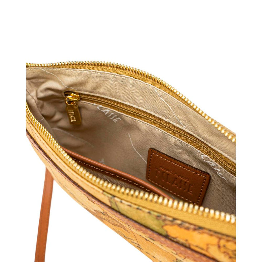 Alviero Martini Prima Classe Beige Leather Handbag