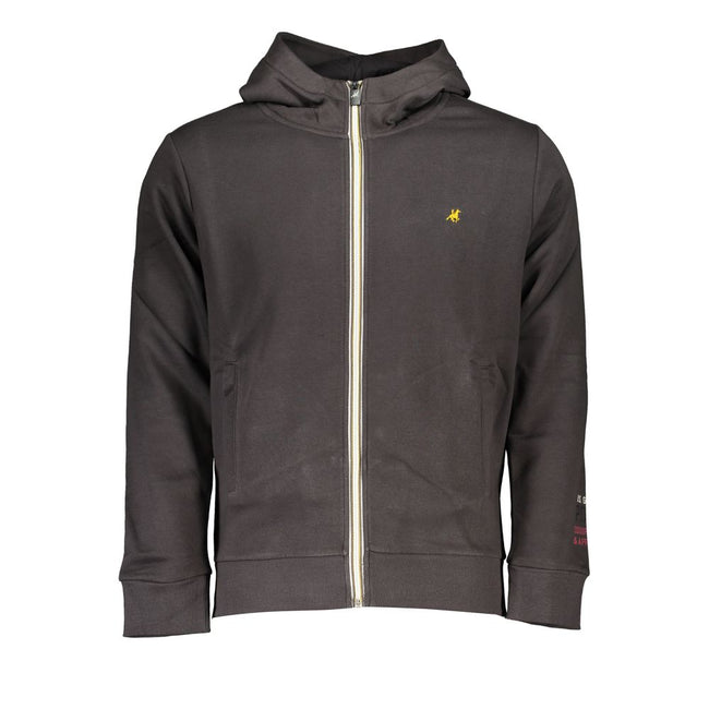 U.S. Grand Polo Gray Cotton Men Sweater